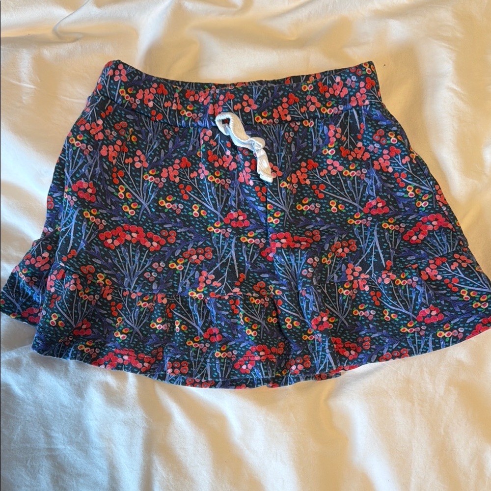 The Proper Peony Floral skirt with shorts